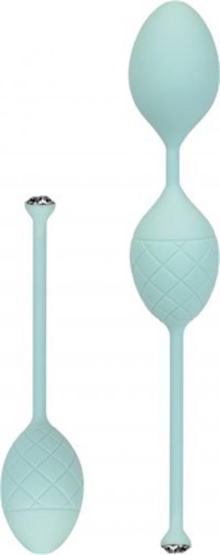 Pillow Talk - Frisky Pleasure Balls - Turquoise Pillow Talk - Frisky Pleasure Balls - Turquoise - UABDSM