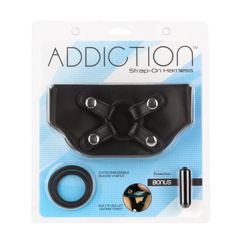 Addiction - Strap-On Harnas - Black - UABDSM