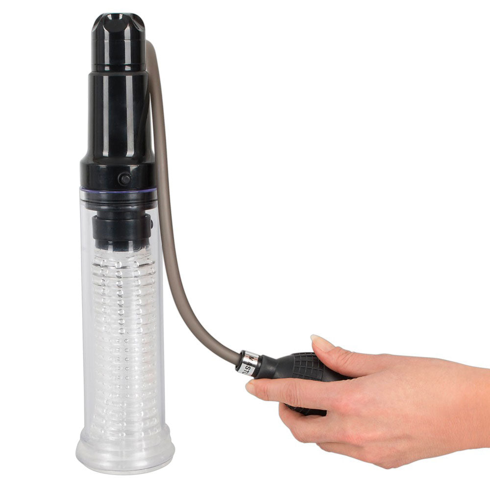 Vibrating Multi Pump 2 In 1 Masturbator - UABDSM