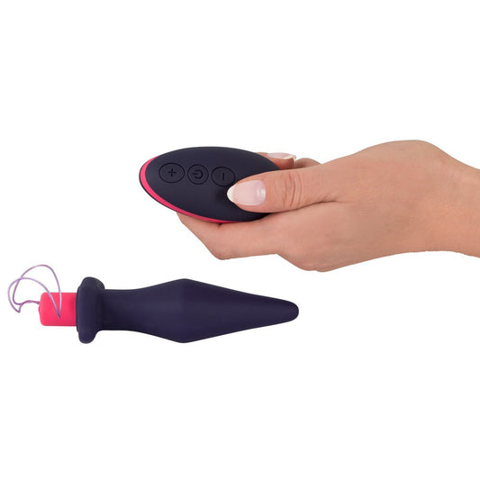 Rechargeable Remote Control Butt Plug - UABDSM