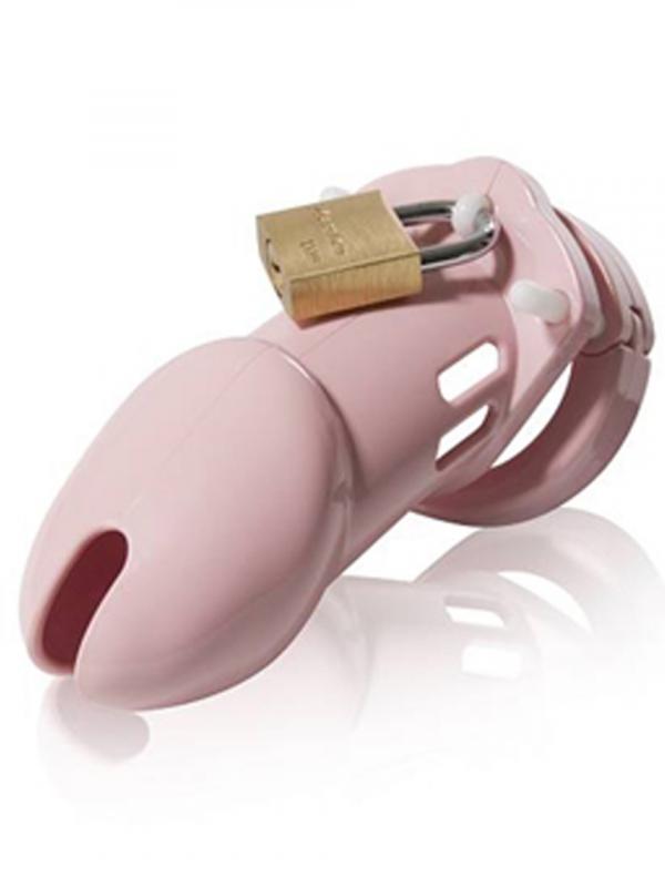 CB-6000 Chastity Cock Cage - Pink - UABDSM