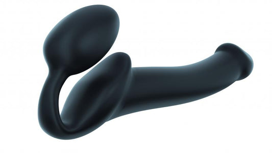 Strap On Me - Strapless Strap-On Dildo - Size M - Black - UABDSM