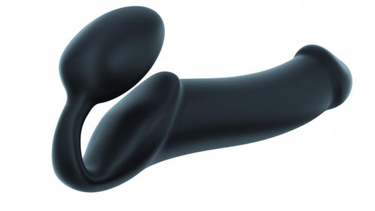 Strap On Me - Strapless Strap-On Dildo - Size XL - Black - UABDSM