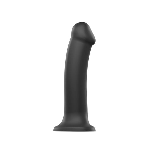 Strap On Me Silicone Dual Density Bendable Dildo Small Black Strap On Me Silicone Dual Density Bendable Dildo Small Black - UABDSM