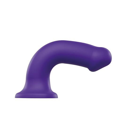 Strap On Me Silicone Dual Density Bendable Dildo XLarge Purple - UABDSM