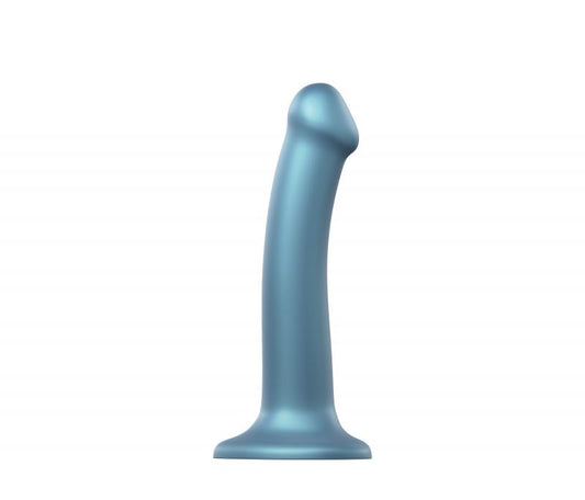Strap On Me - Silicone Dildo - Blue - M Strap On Me - Silicone Dildo - Blue - M - UABDSM