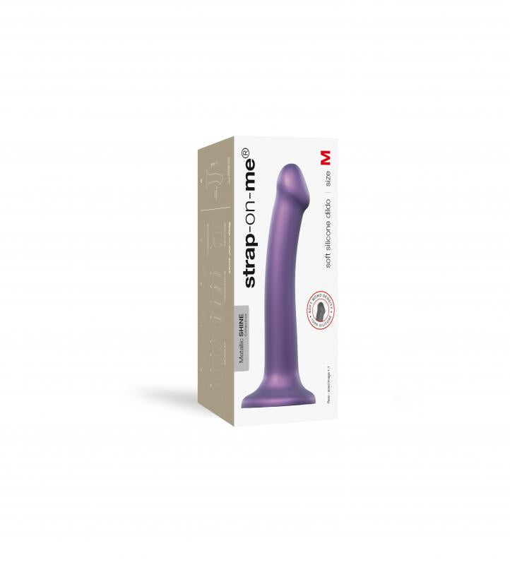 Strap On Me - Silicone Dildo - Purple - M - UABDSM