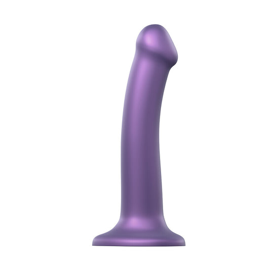 Strap On Me Mono Density Metalic Shine Dildo Medium Purple Strap On Me Mono Density Metalic Shine Dildo Medium Purple - UABDSM