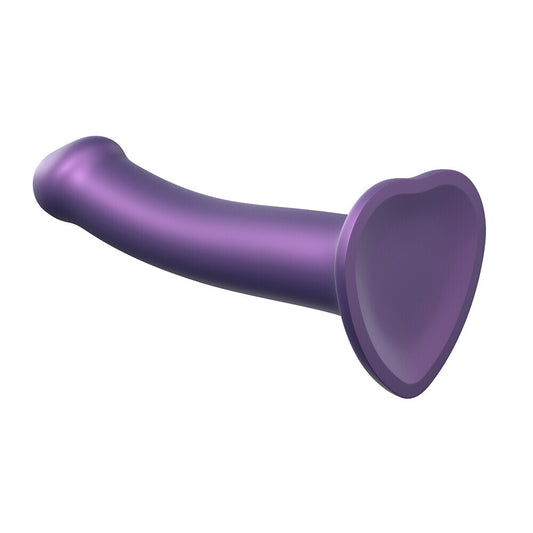 Strap On Me Mono Density Metalic Shine Dildo Medium Purple - UABDSM