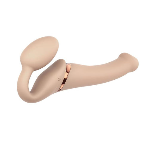 Strap On Me - Strapless Vibrating Strap-On Dildo - Size M - Beige Strap On Me - Strapless Vibrating Strap-On Dildo - Size M - Beige - UABDSM