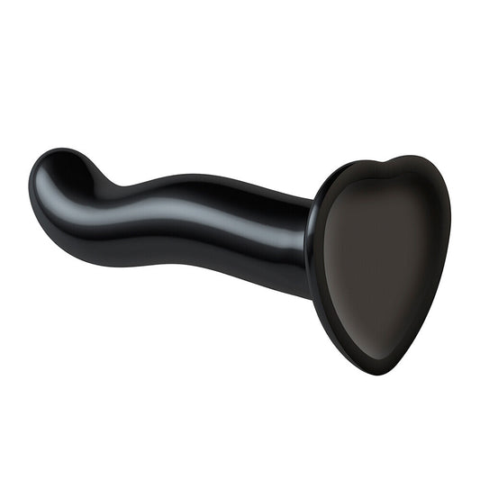 Strap On Me Prostate and G Spot Curved Dildo XLarge Black - UABDSM