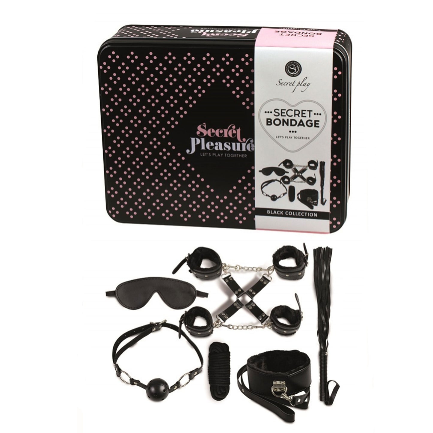 Secret Bondage Kit Black Collection - UABDSM