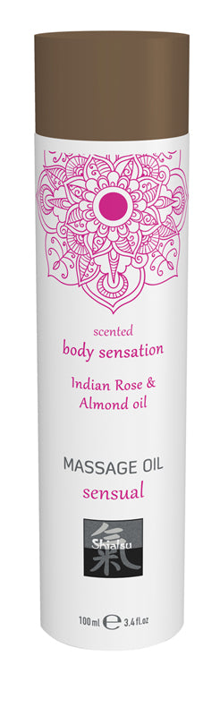 Massage Oil Sensual - Indian Rose & Almond Massage Oil Sensual - Indian Rose & Almond - UABDSM