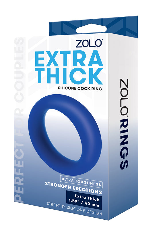 Zolo Extra Thick Silicone Cock Ring