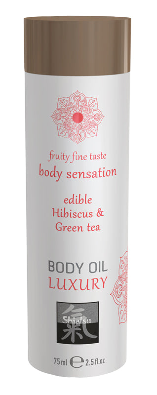Luxury Body Oil Edible - Hibiskus & Green Tea Luxury Body Oil Edible - Hibiskus & Green Tea - UABDSM