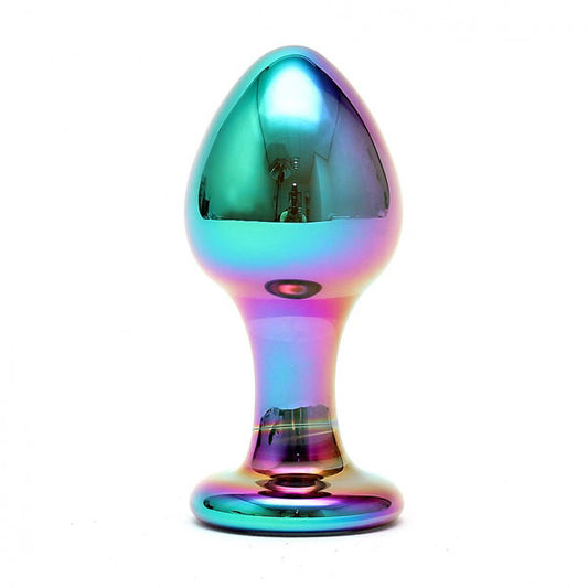 Sensual Multi Coloured Glass Melany Anal Dildo Sensual Multi Coloured Glass Melany Anal Dildo - UABDSM