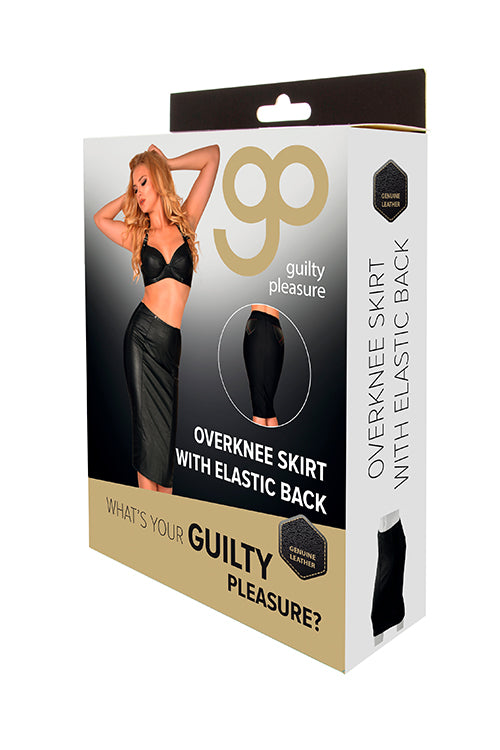 Gp Genuine Leather Overknee Skirt Xl