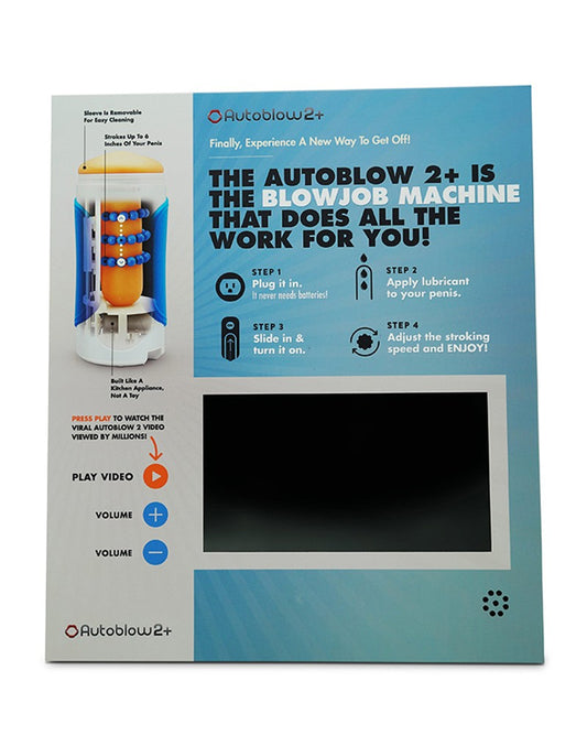 Autoblow Video Screen Display - UABDSM