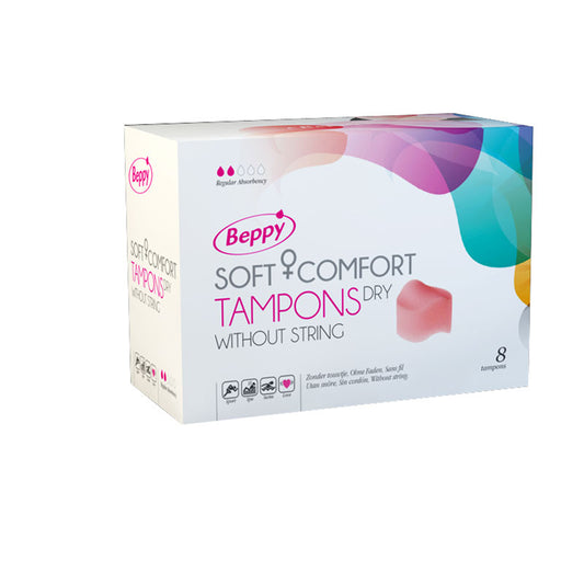 Beppy Soft + Comfort Tampons Dry - 8 Pcs Beppy Soft + Comfort Tampons Dry - 8 Pcs - UABDSM