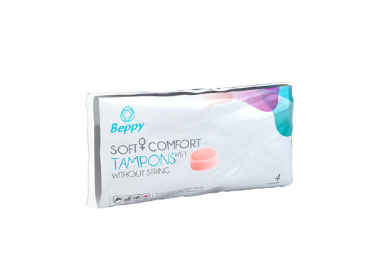 Beppy Soft + Comfort Tampons WET - 4 Pcs Beppy Soft + Comfort Tampons WET - 4 Pcs - UABDSM