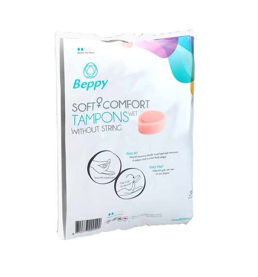 Beppy Soft + Comfort Tampons WET - 30 Pcs Beppy Soft + Comfort Tampons WET - 30 Pcs - UABDSM