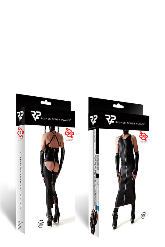 Crd Long Dress With Long Gloves S