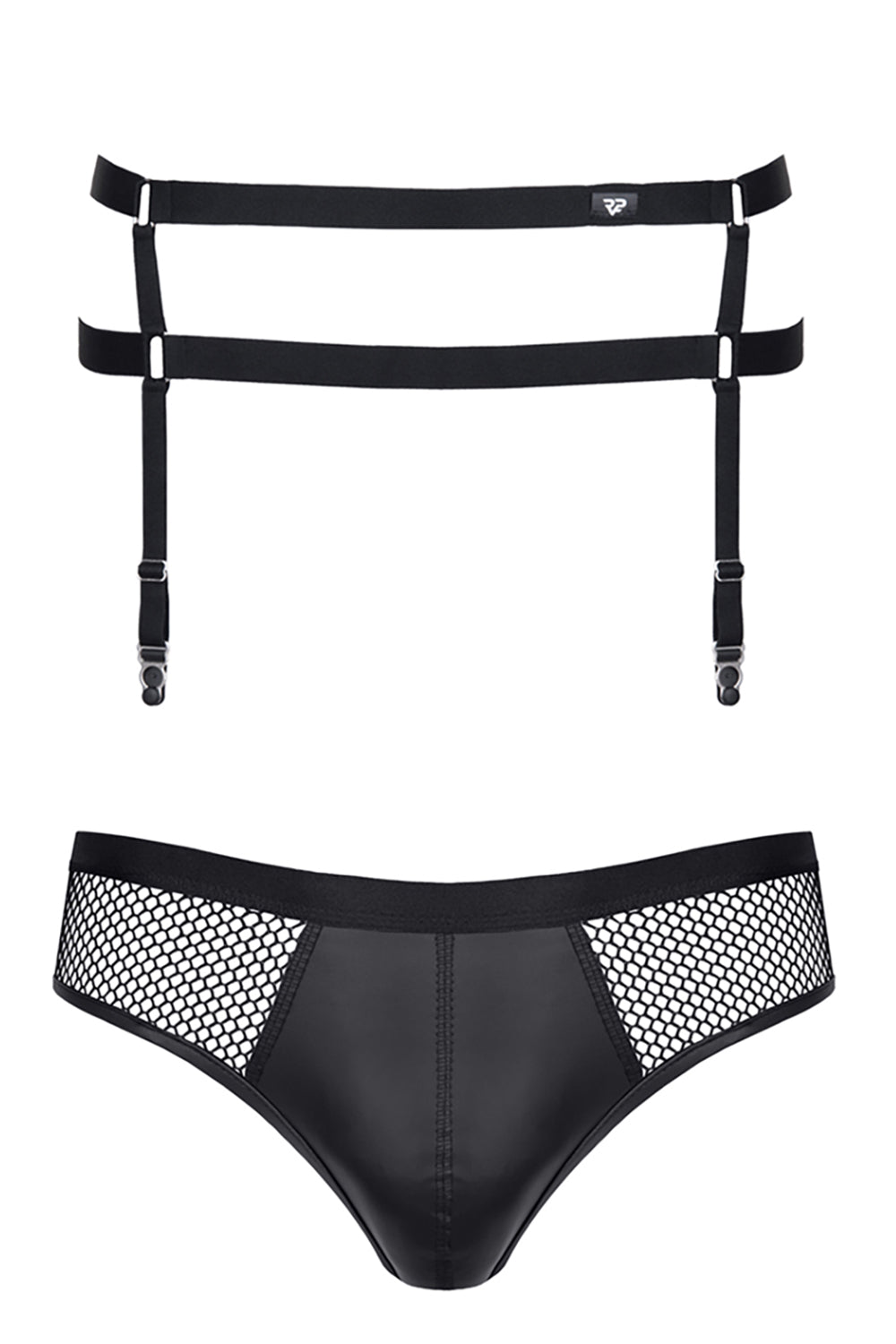Crd Garter Belt And Briefs L