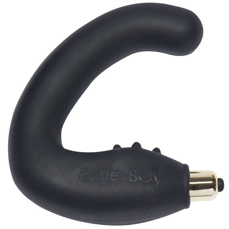 Rocks Off 7 Speed Rude Boy Black Prostate Massager - UABDSM