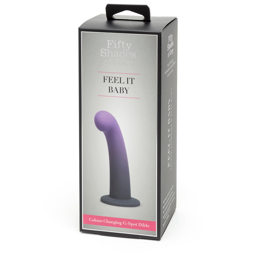Fifty Shades of Grey Feel it Baby Colour Changing G-Spot Dildo - UABDSM