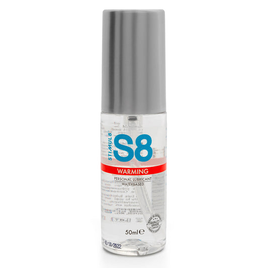 S8 Warming Water Based Lube 50ml S8 Warming Water Based Lube 50ml - UABDSM