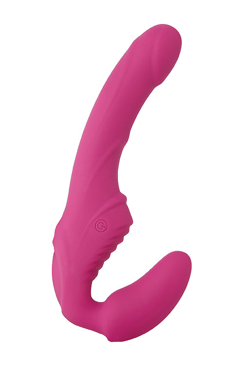 A&e Eves Vibrating Strapless Strap On A&e Eves Vibrating Strapless Strap On