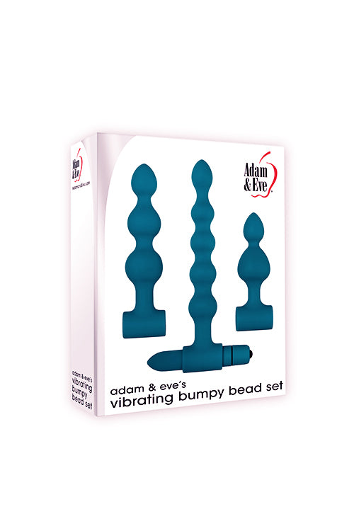 A&e Vibrating Bumpy Bead Set Teal