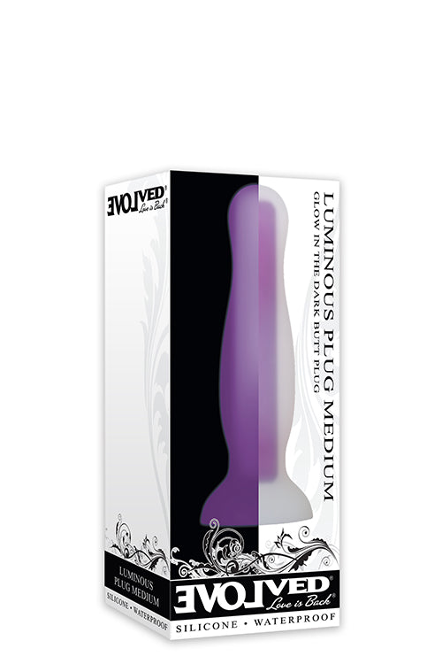 Evolved Luminous Plug Medium Purple