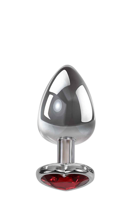 A&e Adams Red Heart Gem Anal Plug Large A&e Adams Red Heart Gem Anal Plug Large