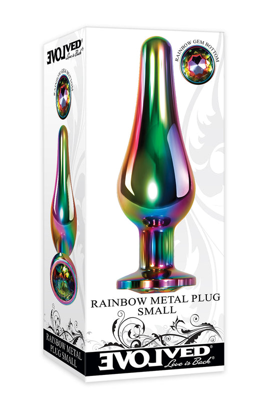 Evolved Rainbow Metal Plug Small