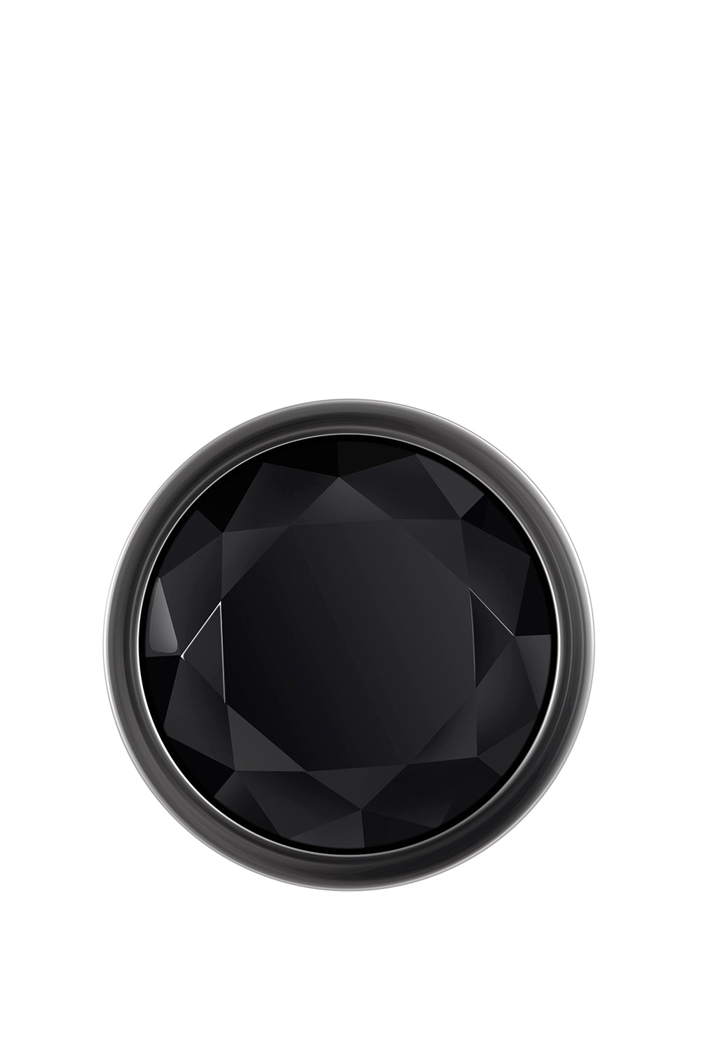 Black Gem Anal Plug Large