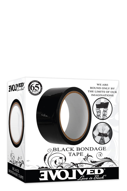 Evolved Black Bondage Tape 20m