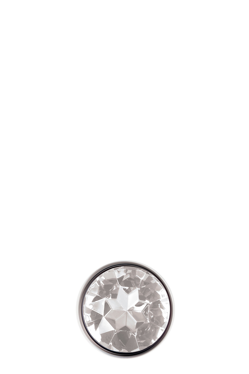 A&e Clear Gem Anal Plug Small