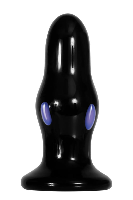 A&e Rear Rocker Vibrating Glass Anal Plug A&e Rear Rocker Vibrating Glass Anal Plug