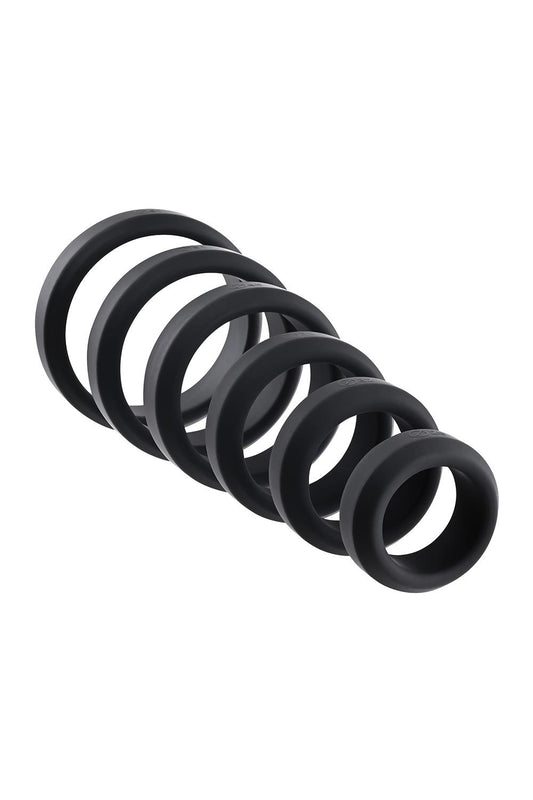 Adam Et Eve A&e 6-piece Penis Ring Set Adam Et Eve A&e 6-piece Penis Ring Set