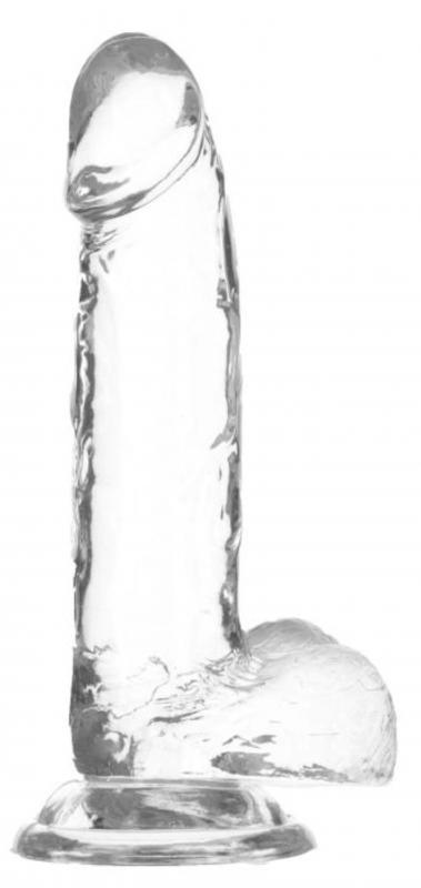 Crystal Addiction - Transparent Dildo - 19 Cm Crystal Addiction - Transparent Dildo - 19 Cm - UABDSM