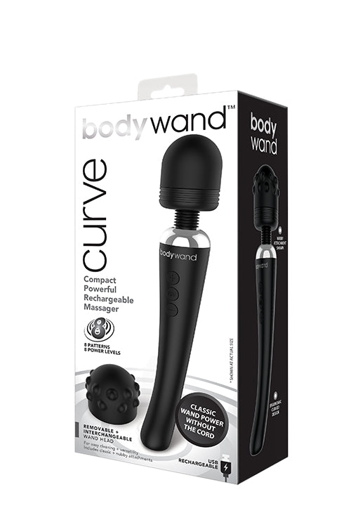 Bodywand Curve Rechargeable Black