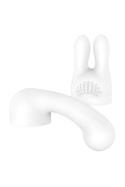 Bodywand Curve Attachement Set White Bodywand Curve Attachement Set White