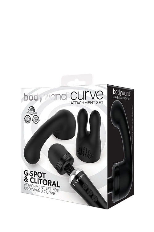 Bodywand Curve Attachement Set Black