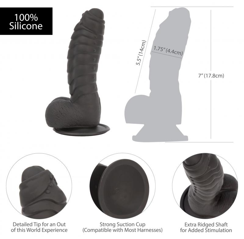 Addiction - Ben Dildo With Suction Cup - 17 Cm - UABDSM
