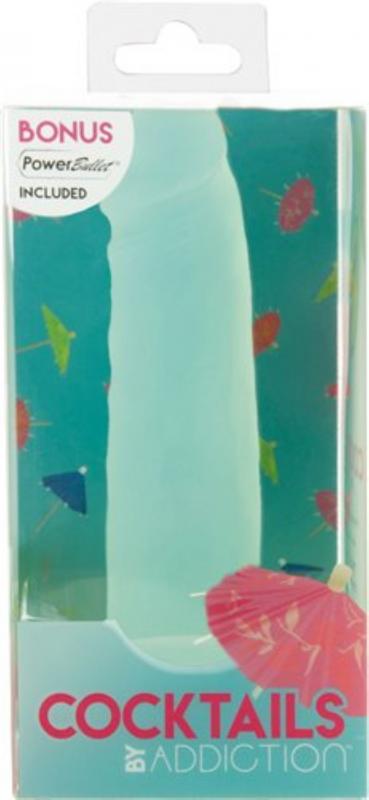 Addiction - Cocktails Silicone Dildo - Mint Mojito - UABDSM