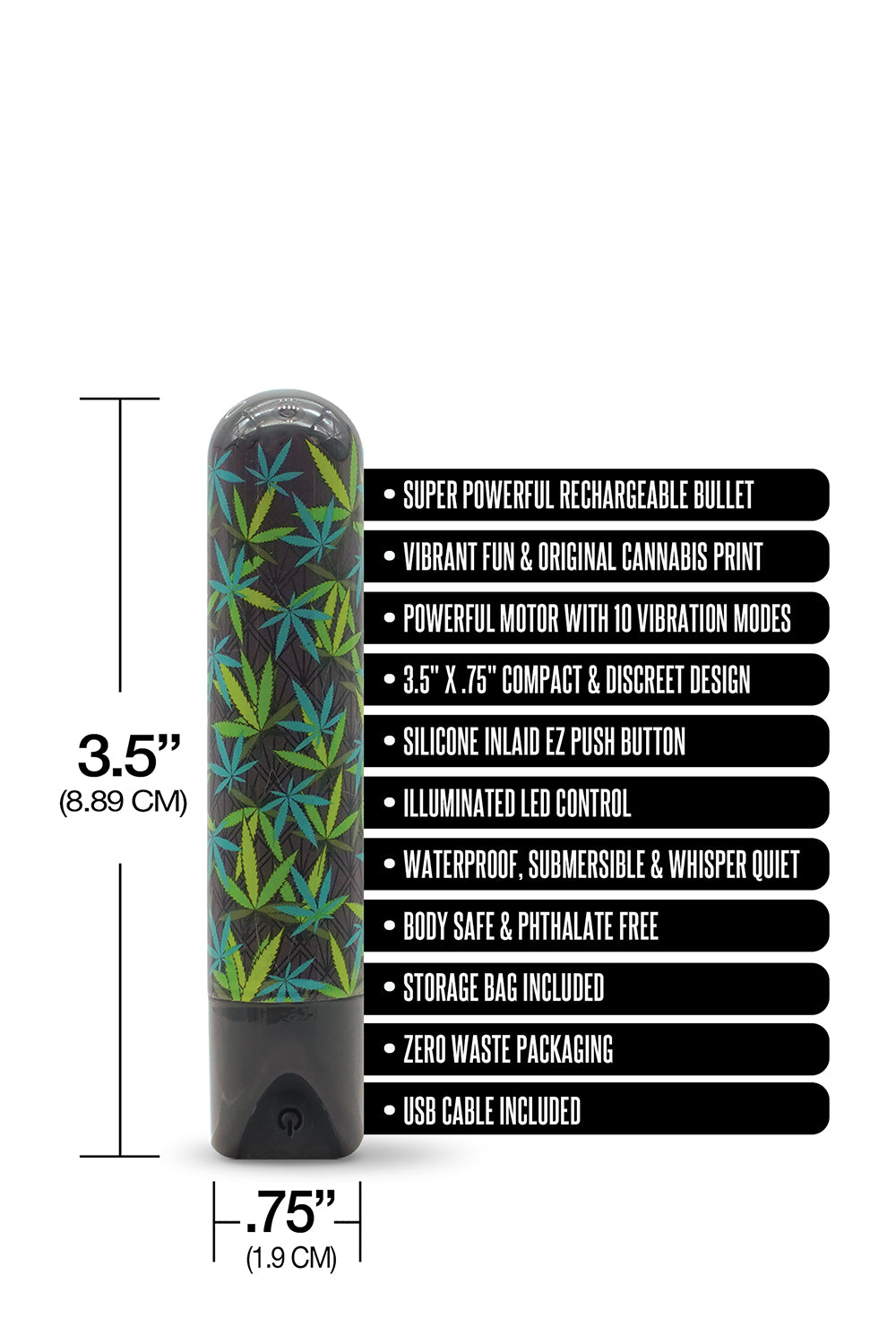 Prints Charming Buzzed Bullet Canna Queen