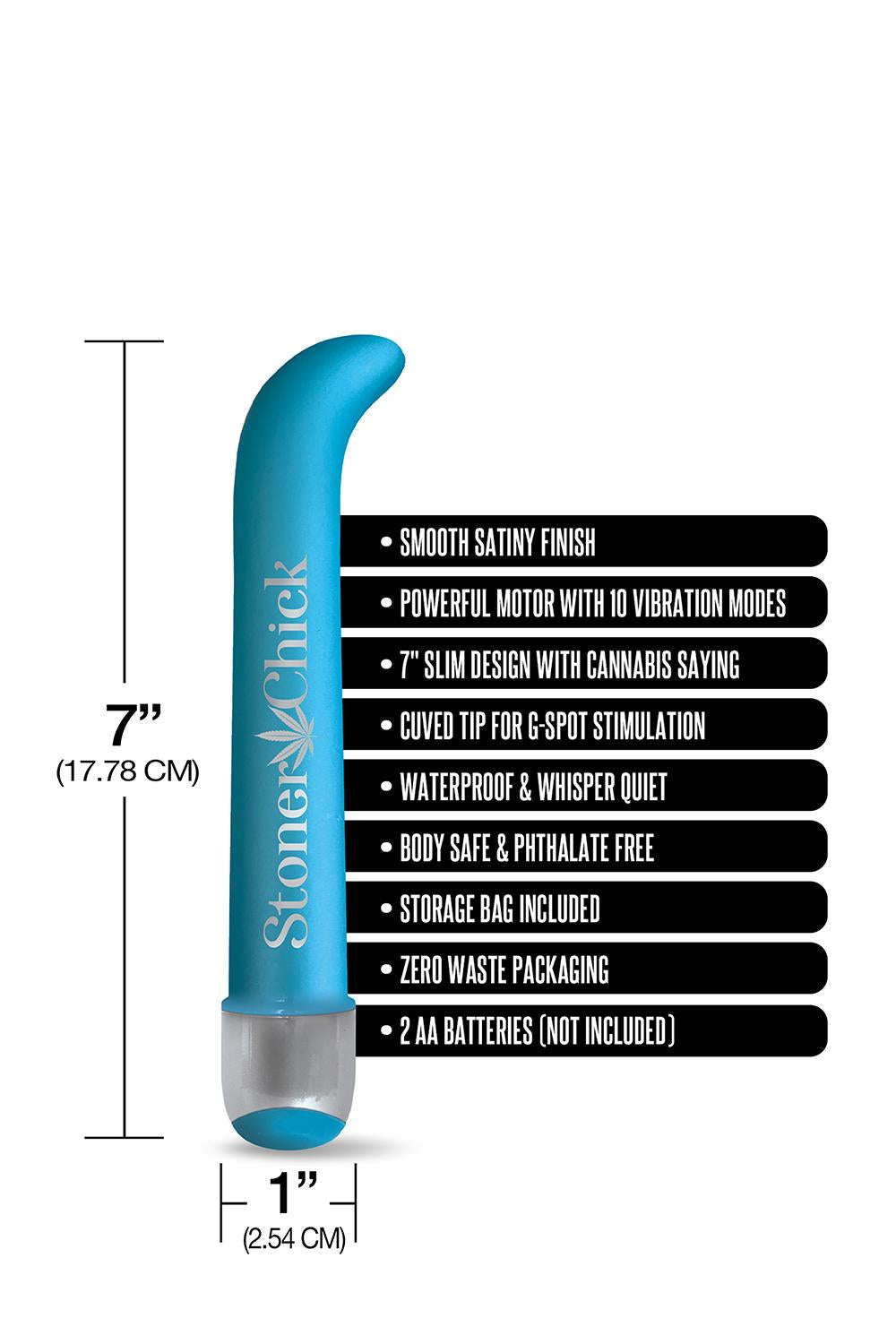 Prints Charming Buzzed 7 G Spot Vibe Stoner Chick