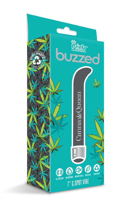 Prints Charming Buzzed 7 G Spot Vibe Canna Queen