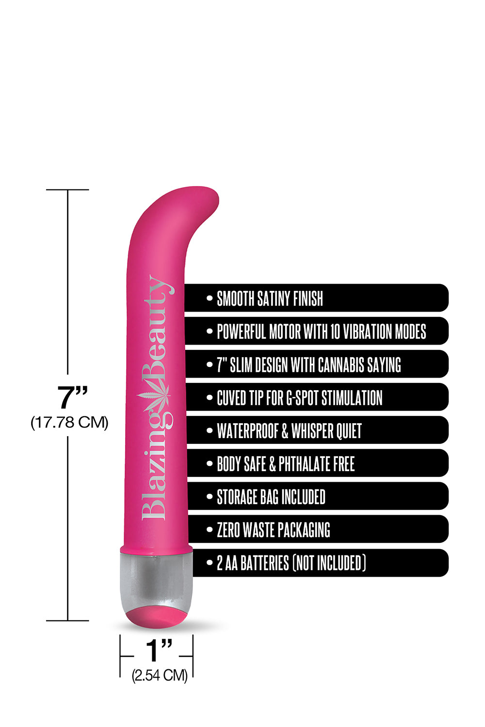 Prints Charming Buzzed 7 G Spot Vibe Blazing Beauty